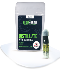 Super-Sour-Diesel-Half-Gram-Distillate-Cartridge-Vape-Cartridges-HighNorth-Maine-Cannabis-Hero-Image